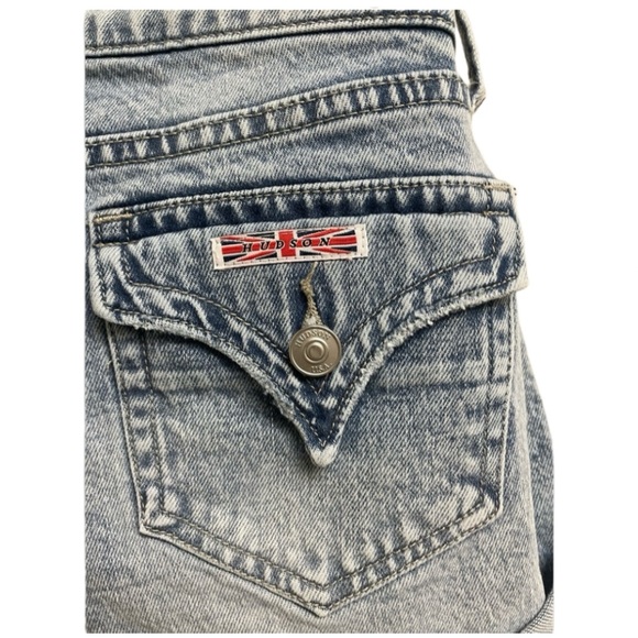 Hudson ‘Ruby’ Medium Wash Short _ 27 - Picture 5 of 8
